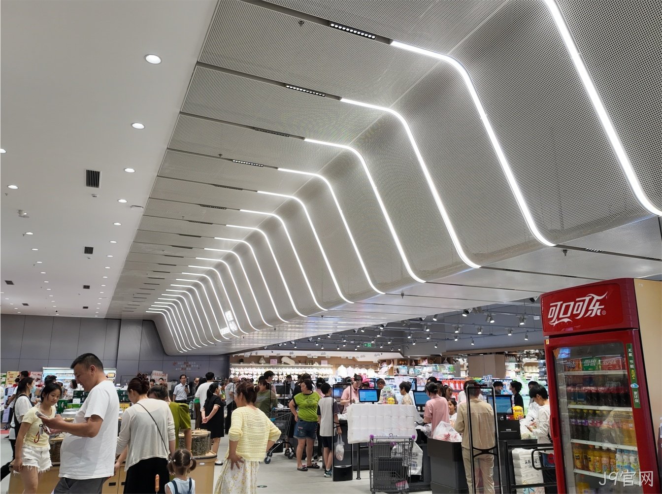 超市案例河南许昌爱乐家生活广场